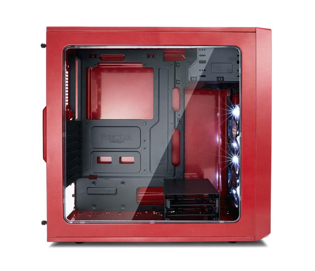 FRACTAL DESIGN Focus G Red Window 2.5'SDD uATX/ATX/ITX FD-CA-FOCUS-RD-W - 387610 - zdjęcie 2